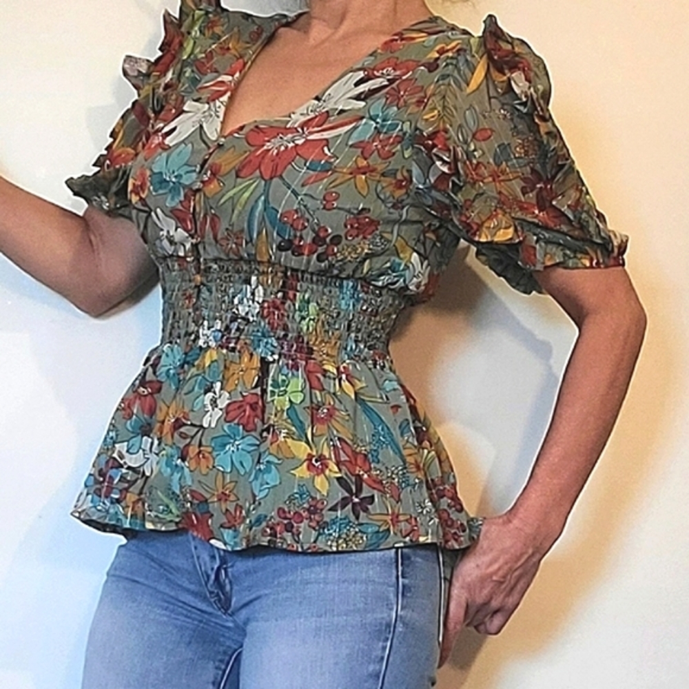 Walter Bakerprint  blouse short sleeves
